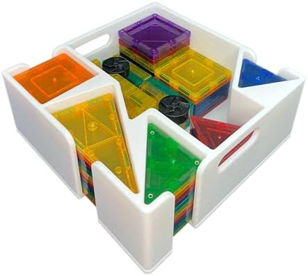 Magnetic Tile Storage - Standard Sorter, Expansion Piece, Storage System, Bin, Bucket, Organizer,... | Amazon (US)
