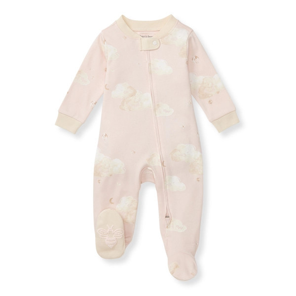 Good Night Sky Organic Cotton Sleep & Play - Ice Flow | Burts Bees Baby
