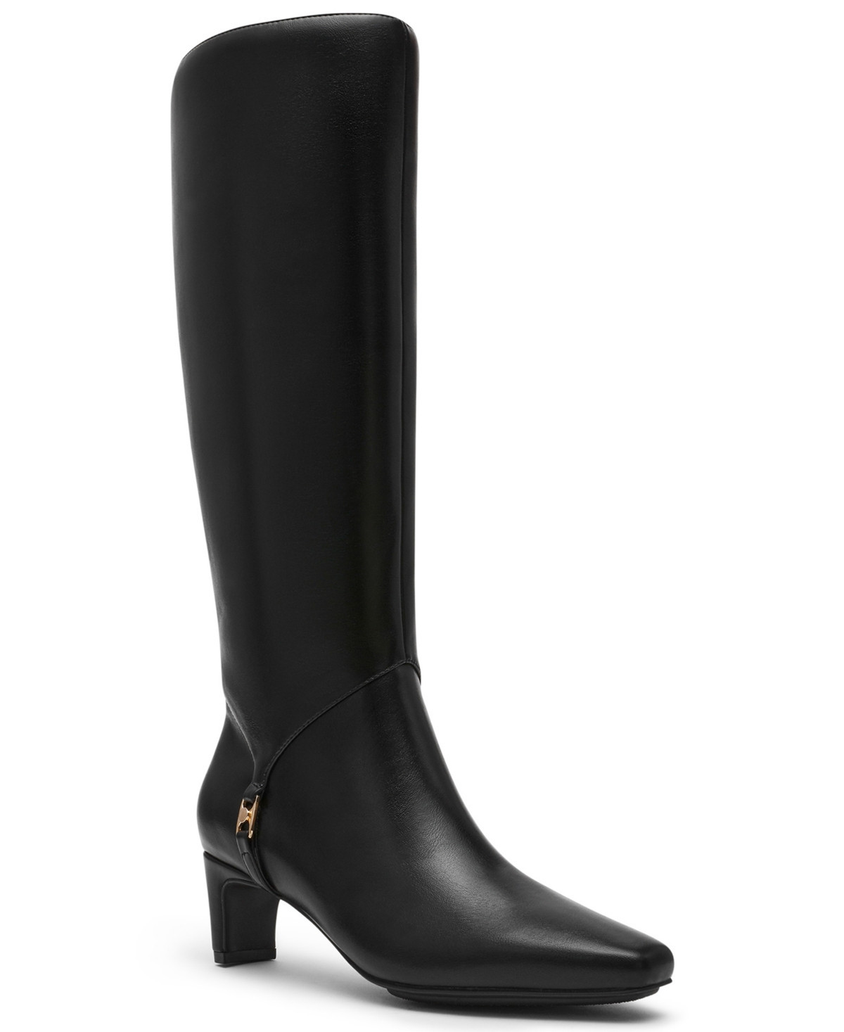 Anne Klein Women's Iverson Knee High Boots - Black | Macy's