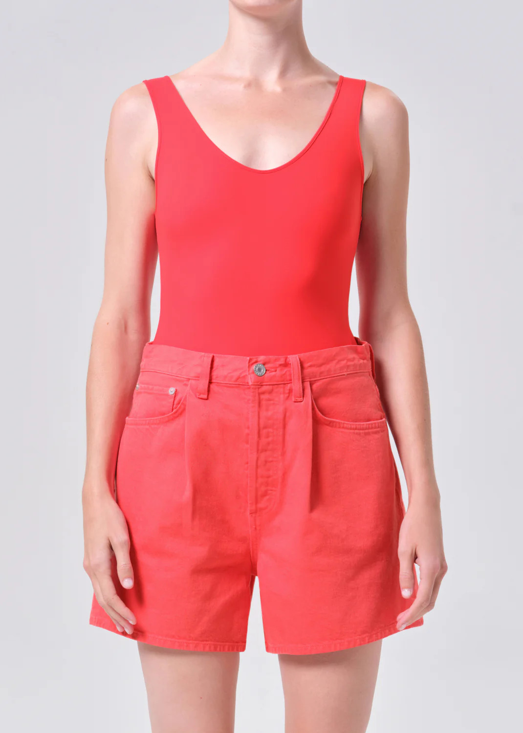 Tora Bodysuit in Vermilion | AGOLDE