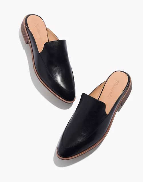 The Frances Loafer Mule in Leather | Madewell