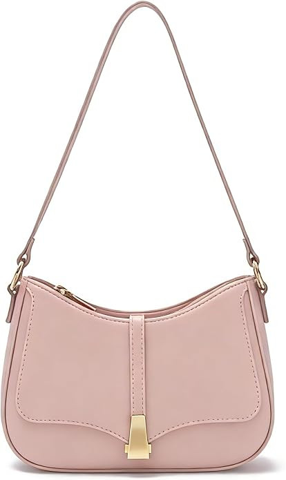 Crescent Shoulder Bag for Women, Vintage Retro Vegan Leather Clutch Tote Handbags Crossbody Bags ... | Amazon (US)