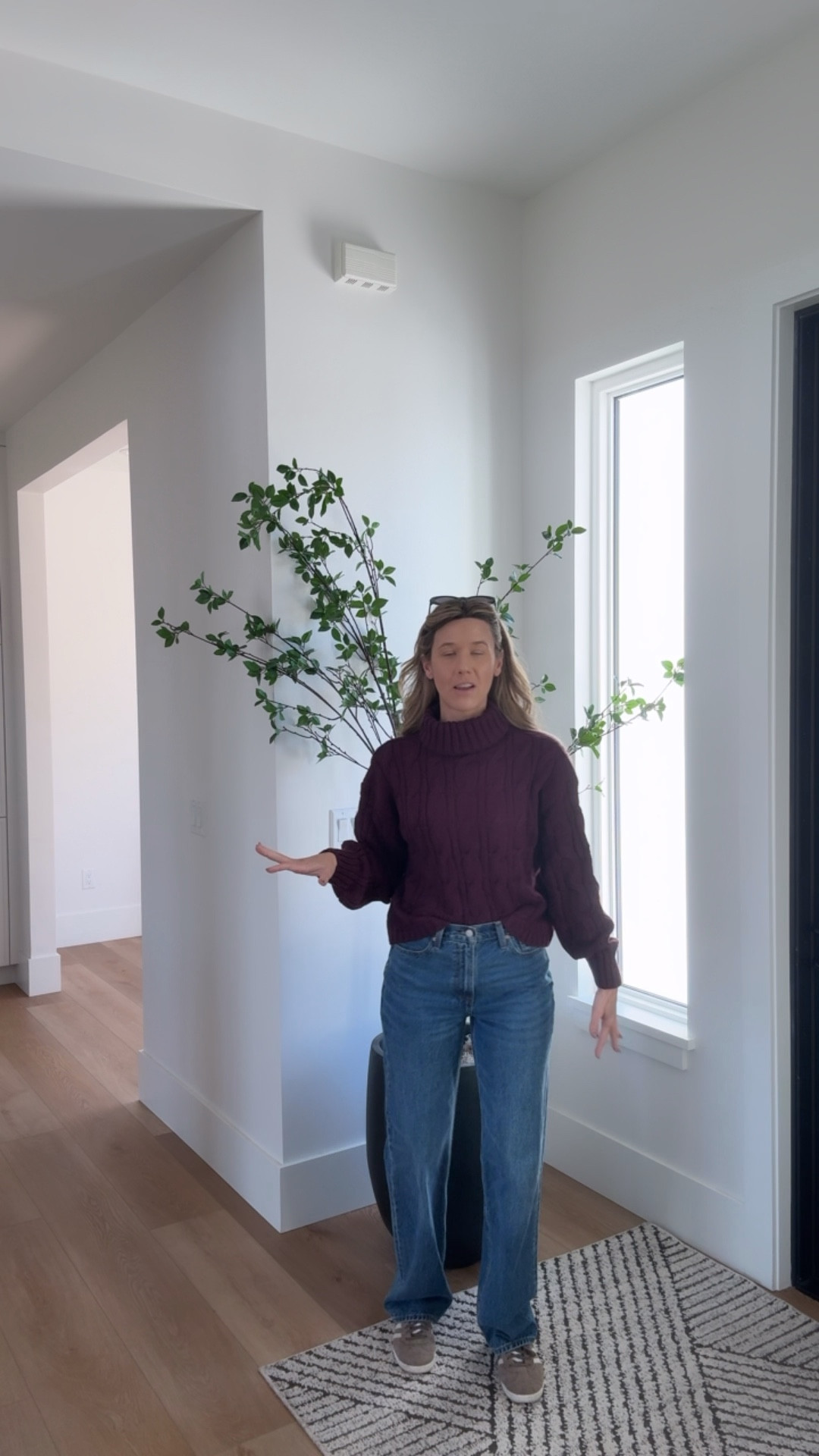 Styling my @Chicwish turtleneck size S-M
Jeans size 26

#LTKSeasonal #LTKOver40