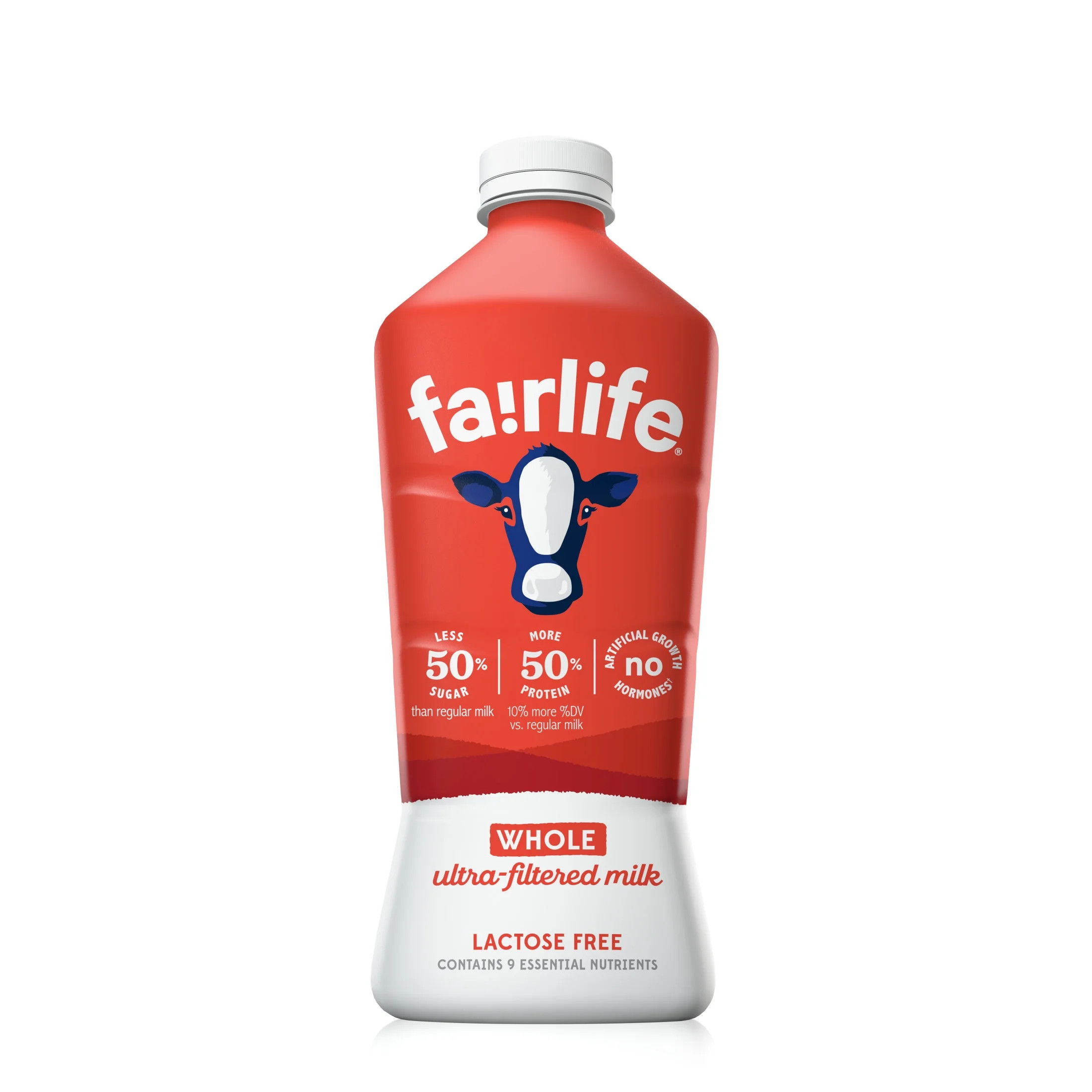 fairlife Lactose Free Ultra Filtered Whole Milk, 52 fl oz | Walmart (US)