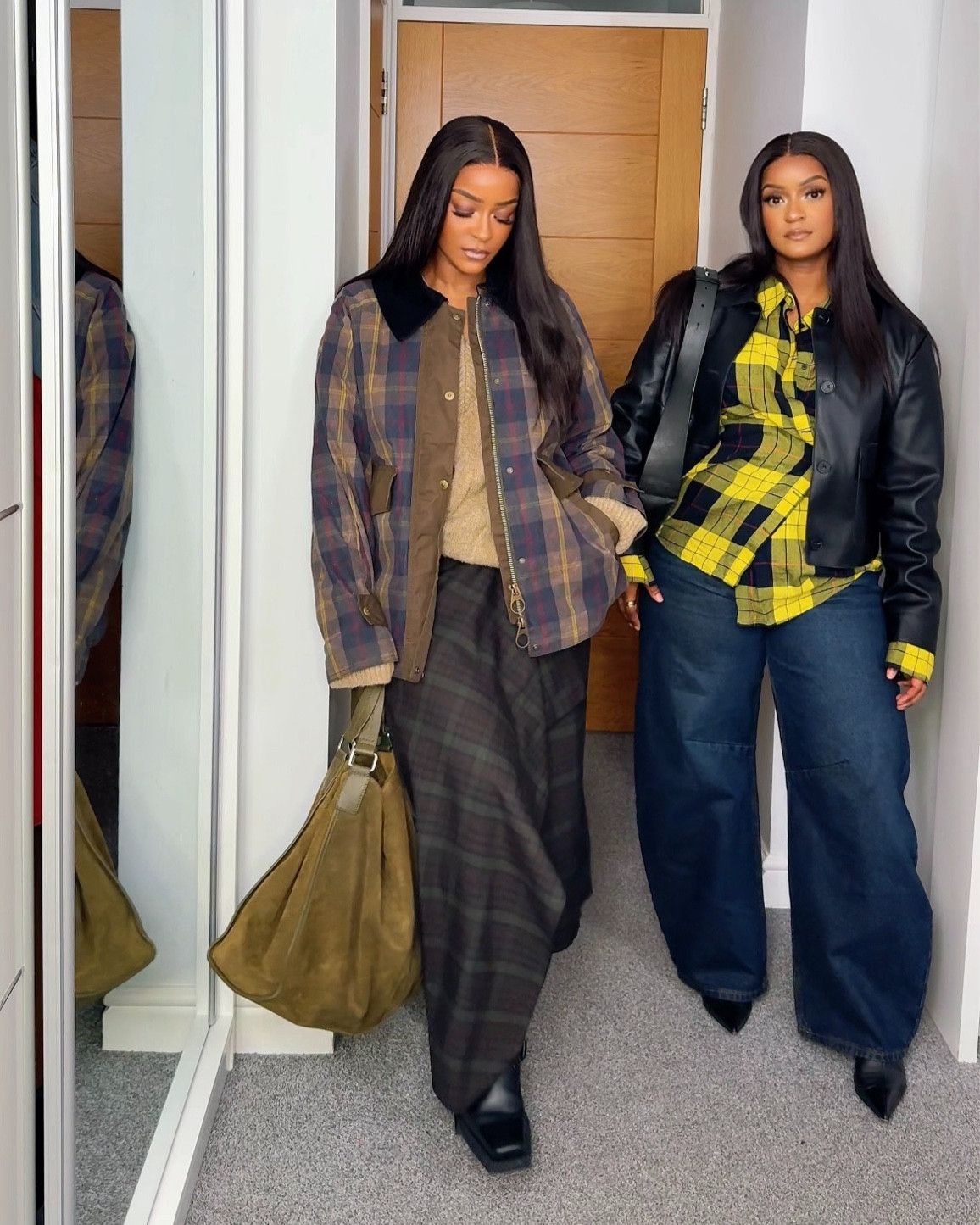 Winter outfit
Fall outfitt
Wool skirt
Biker boots
Barn jacket
Parka jackett
Barrel jeans
Indigo jeans
Leather jacket
Suede bag
Knit cable sweater

#LTKwinter #LTKstyletip #LTKcurves