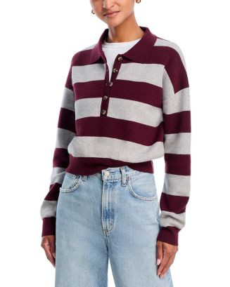 525 America 525 Rugby Stripe Sweater  | Bloomingdale's Women | Bloomingdale's (US)