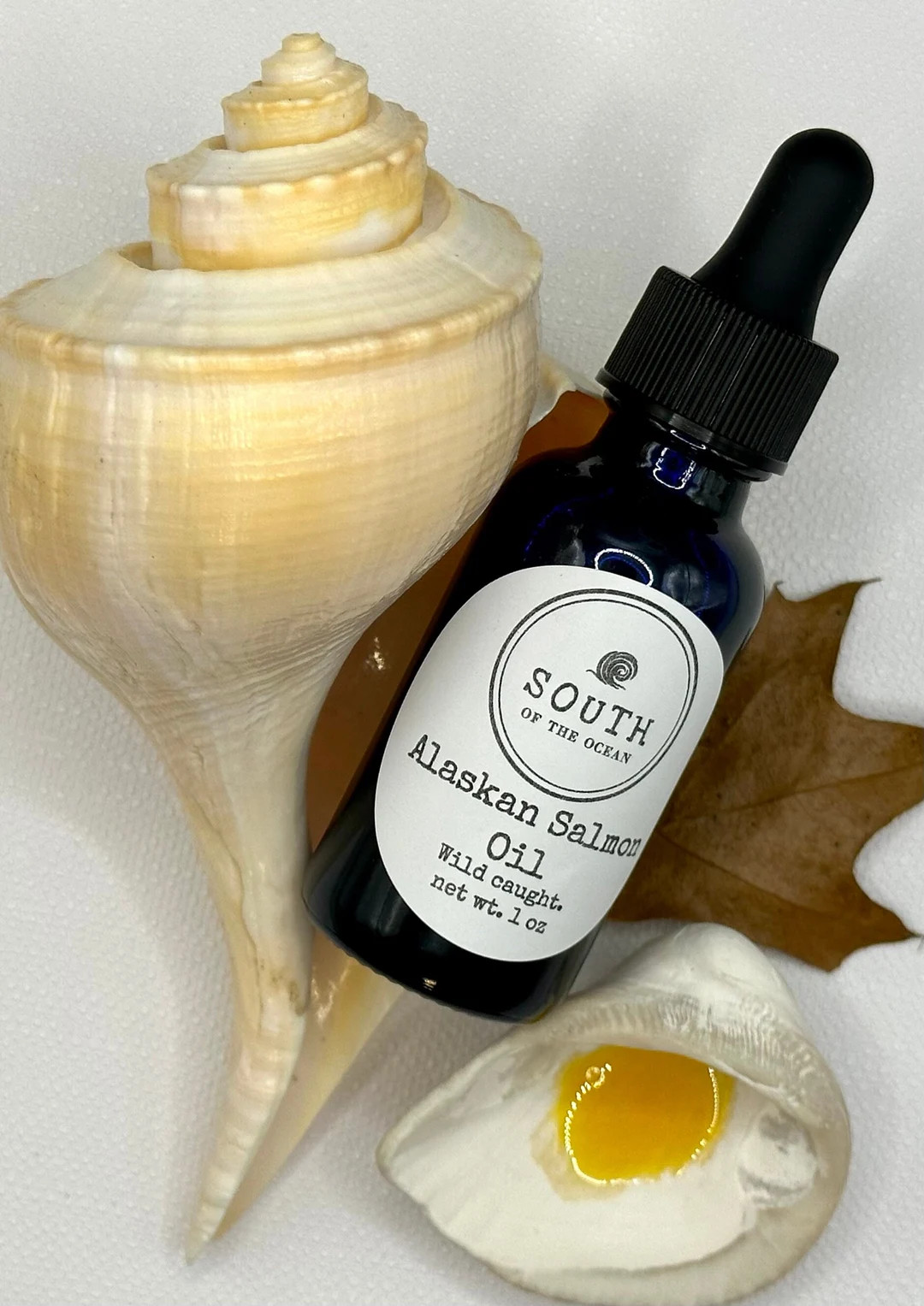 Salmon Oil in Glass Dropper Bottle - Wild Caught, Alaskan - Etsy | Etsy (US)