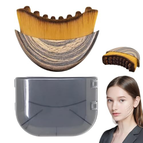 New Lymphatic Contour Face Brush, Dry Brushing Face Brush, Lymphatic Drainage Massager for Face, Chin & Jawline Sculpting, Ergonomically Designed to Fit The Skin Precisely and Relieve Fatigue (1PCS) | Amazon (US)