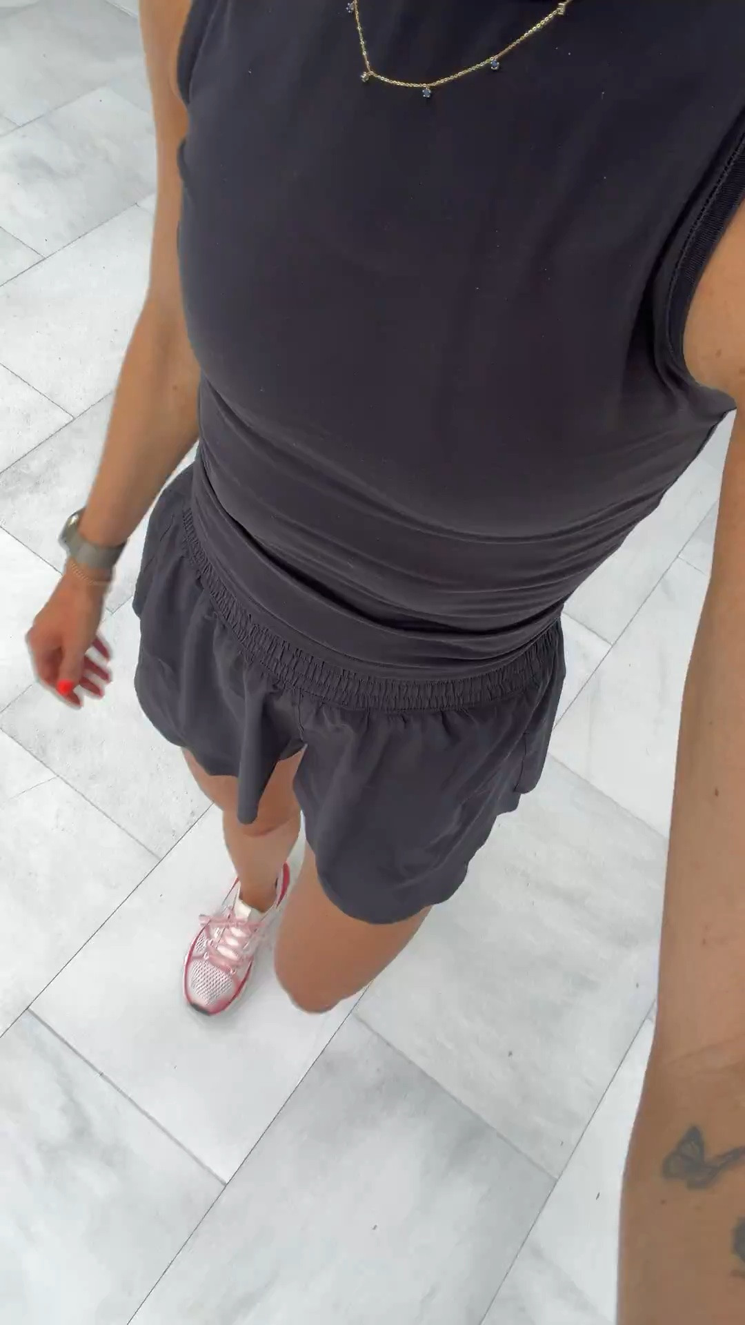 A black workout set is hard to beat because it always looks sleek and goes with everything. I love this kind of outfit for lifting, walks, or throwing on with a zip up before and after the gym.

black workout outfit, black activewear, gym outfit, workout set, fitness style, athletic wear, workout clothes, everyday activewear, monochrome outfit, annabrstyle

#LTKActive #LTKootd #LTKfitnessgoals