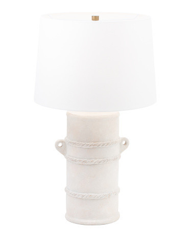Made In Philippines 28.25in Terracotta Siena Table Lamp | Marshalls