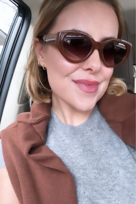 All budget finds today… cashmere, cotton sweater, and sunnies! 

#LTKSeasonal #LTKfindsunder100 #LTKmidsize