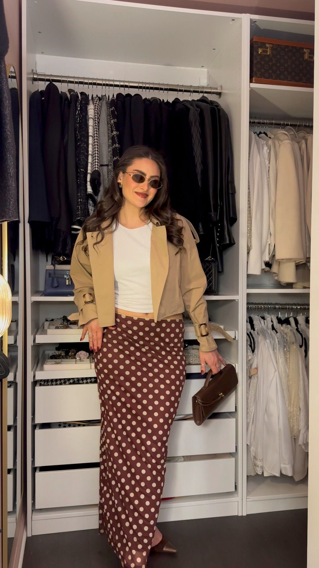 Skirt is part of a set from Commense! (You can use my discount code: savinavalentine_12) I also linked a similar one that is sold individually from Amazon!

Tags 

Brown and white long maxi polkadot low rise skirt Y2K early 2000 spring outfit trenchcoat Amazon

#LTKSeasonal #LTKootd #LTKgrwm