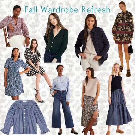 Fall wardrobe refresh 

#LTKstyletip #LTKSeasonal