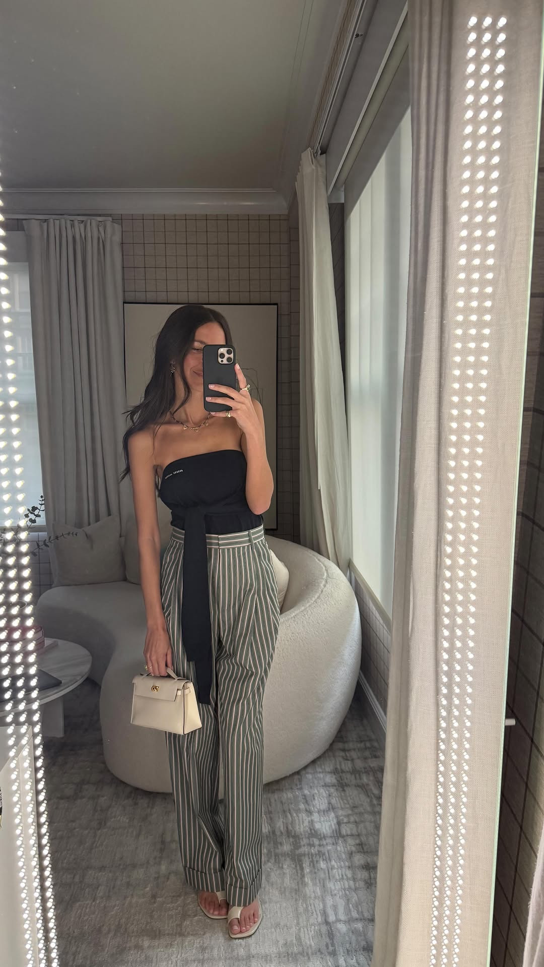 GRWM for a Tuesday night dinner 🖤