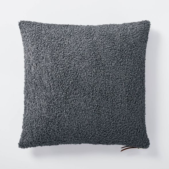 Boucle Throw Pillow with Exposed Zipper – Threshold™ designed with Studio McGee | Target