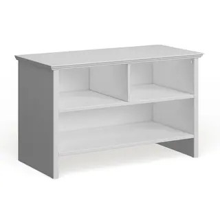Porch & Den Candace White Wood Shoe Bench | Bed Bath & Beyond