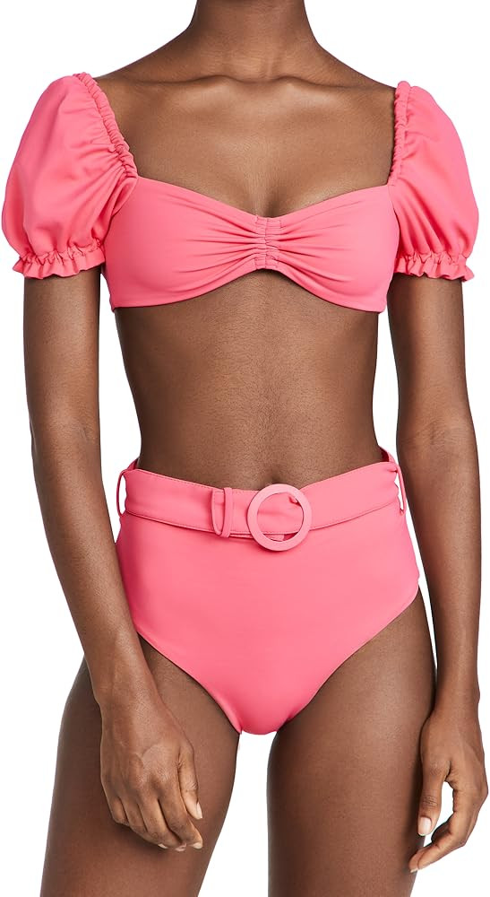 AGUA BENDITA Women's Romina Luau Bikini Top | Amazon (US)