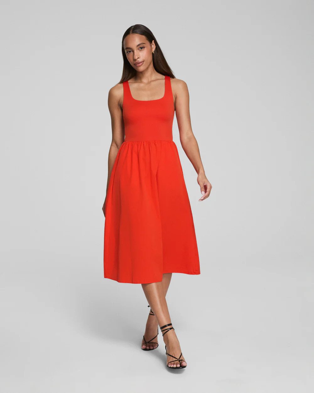 SPANXsmooth™ Jersey Scoop Neck Tank Midi Dress | Spanx
