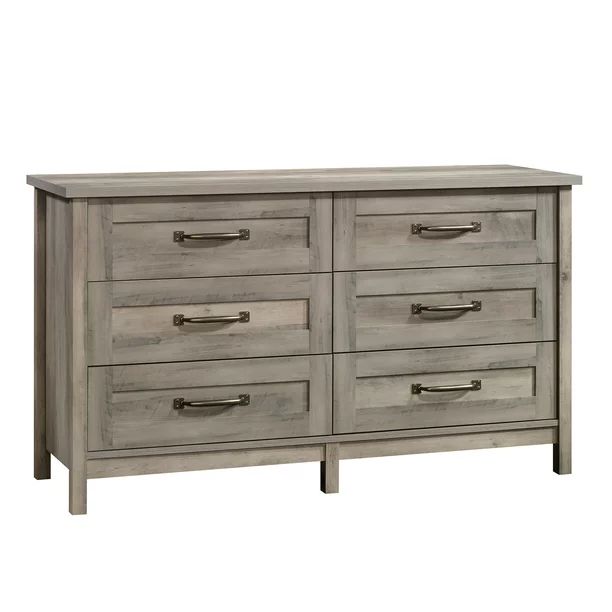 Better Homes & Gardens Modern Farmhouse 6-Drawer Dresser, Rustic Gray Finish | Walmart (US)