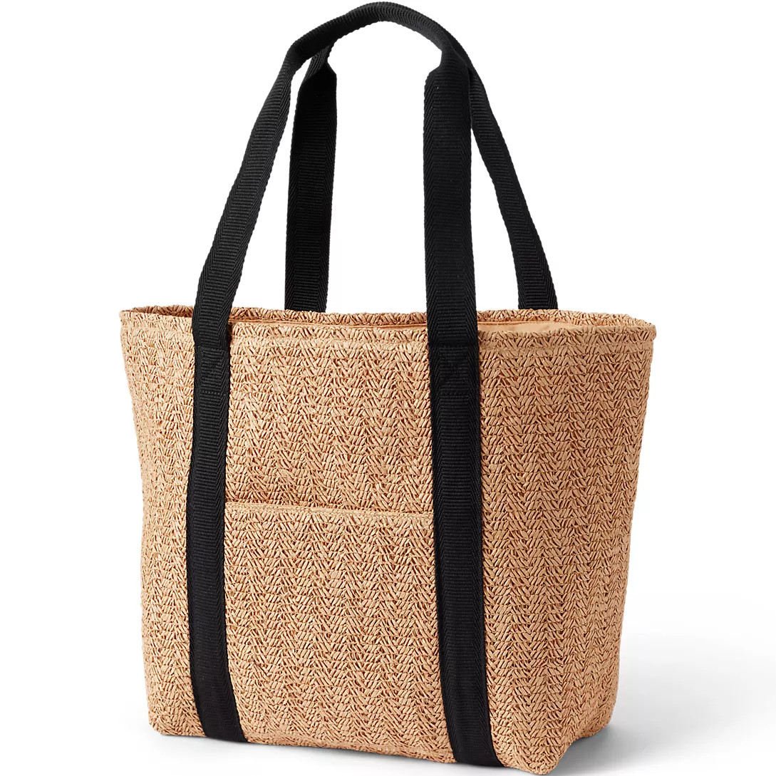 Straw Tote Bag | Lands' End (US)