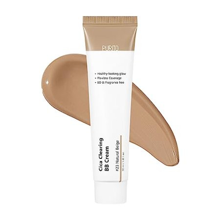 PURITO Cica Clearing BB Cream #23 Natural Beige 1 fl.oz / 30ml Vegan bb cream foundation cruelty free | Walmart (US)
