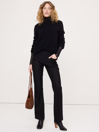 Mid-Rise Slim Bootcut Pant | Banana Republic (US)