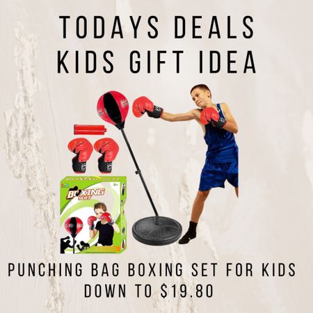 My kiddos has this and really likes it! Keeps him entertained and active! 
#kidstoys #boys #kidsgiftidea #toydeals #kids #boxing
#boys #toddler
#cybermondaydeals #blackfriday #forher #cybermonday #giftguide #holidaydress #kneehighboots #loungeset #thanksgiving #earlyblackfridaydeals #walmart #target #macys #academy #under40  #LTKfamily #LTKcurves #LTKfit #LTKbeauty #LTKhome #LTKstyletip #LTKunder100 #LTKsalealert #LTKtravel #LTKunder50 #LTKhome #LTKsalealert #LTKHoliday #LTKshoecrush #LTKunder50 #LTKHoliday
#under50 #fallfaves #christmas #winteroutfits #holidays #coldweather #transition #rustichomedecor #cruise #highheels #pumps #blockheels #clogs #mules #midi #maxi #dresses #skirts #croppedtops #everydayoutfits #livingroom #highwaisted #denim #jeans #distressed #momjeans #paperbag #opalhouse #threshold #anewday #knoxrose #mainstay #costway #universalthread #garland 
#boho #bohochic #farmhouse #modern #contemporary #beautymusthaves 
#amazon #amazonfallfaves #amazonstyle #targetstyle #nordstrom #nordstromrack #etsy #revolve #shein #walmart #halloweendecor #halloween #dinningroom #bedroom #livingroom #king #queen #kids #bestofbeauty #perfume #earrings #gold #jewelry #luxury #designer #blazer #lipstick #giftguide #fedora #photoshoot #outfits #collages #homedecor


#LTKsalealert #LTKkids #LTKGiftGuide