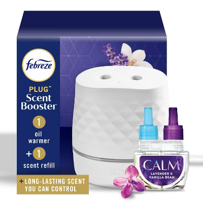 Febreze Plug Scent Booster Downy Calm Starter Kit - 0.87 fl oz/2ct: Electric, Oil, Air Freshener Holders | Target