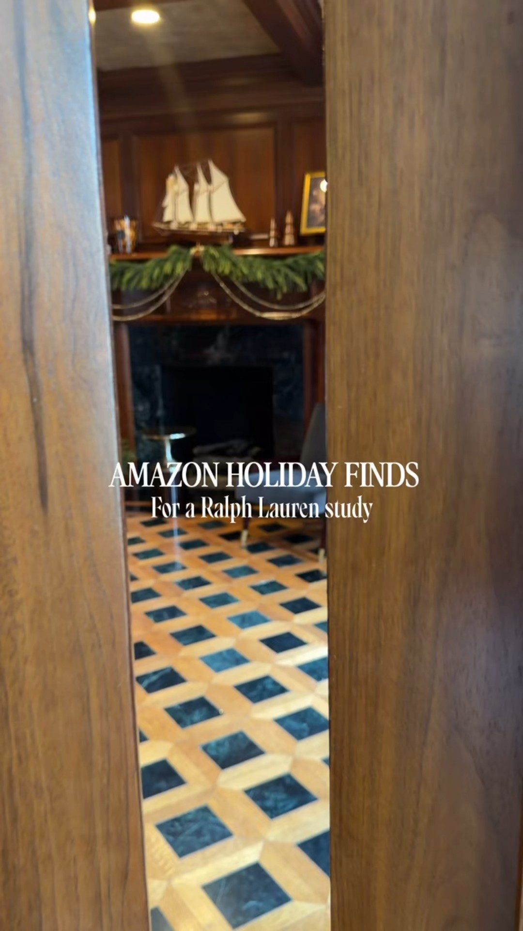 Amazon Holiday Home finds for a Ralph Lauren inspired study! 

#LTKSaleAlert #LTKHoliday #LTKHome