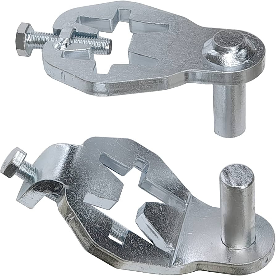 T-Post Gate Hinge Pins Heavy Duty, Hang a gate from a Metal T Post, Easy to Install (Patent) | Amazon (US)