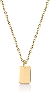 PAVOI 14K Gold Plated Dainty Cubic Zirconia Pendant Necklace for Women | Dot, Elephant, Butterfly... | Amazon (US)