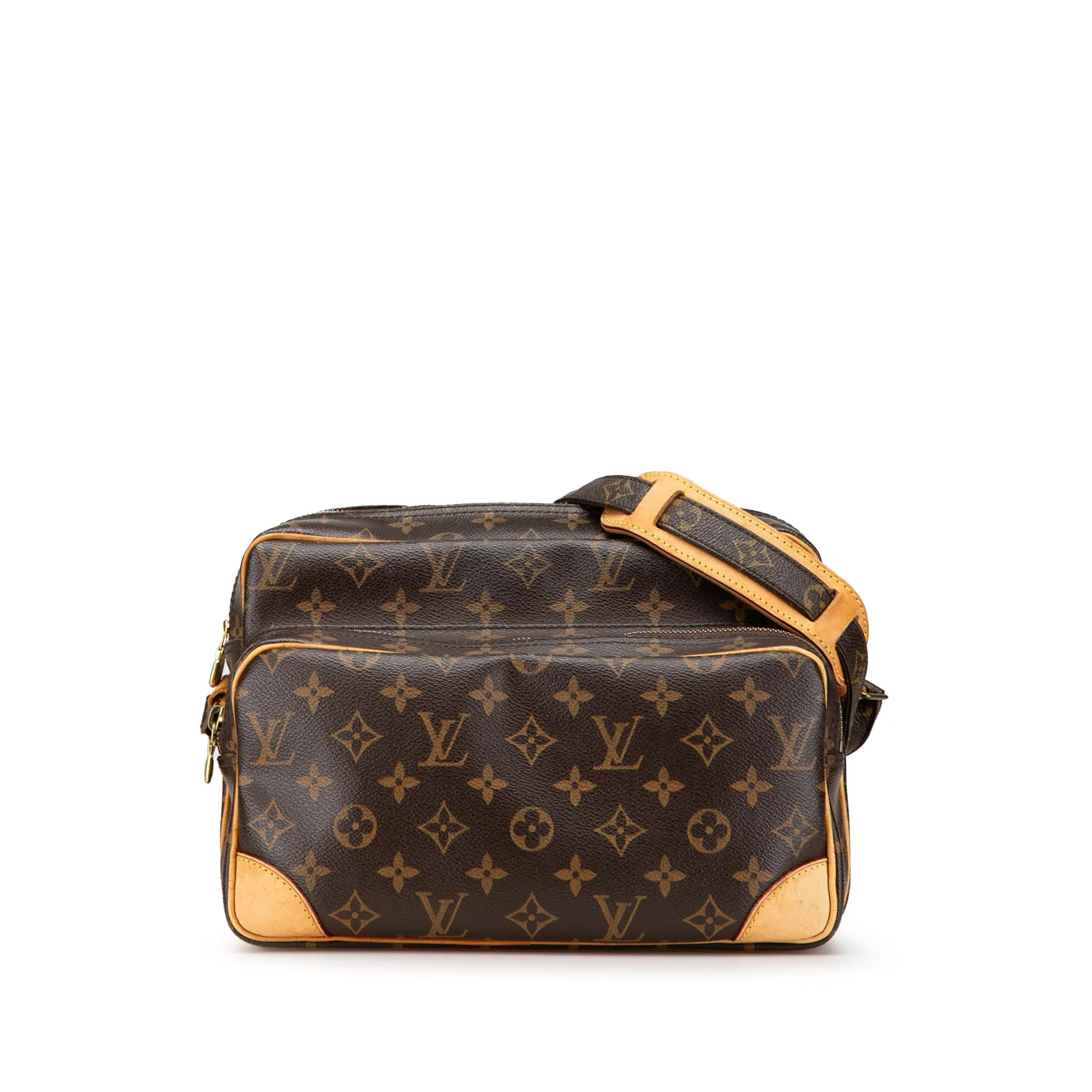 Brown Louis Vuitton Monogram Nil Crossbody Bag | Designer Revival