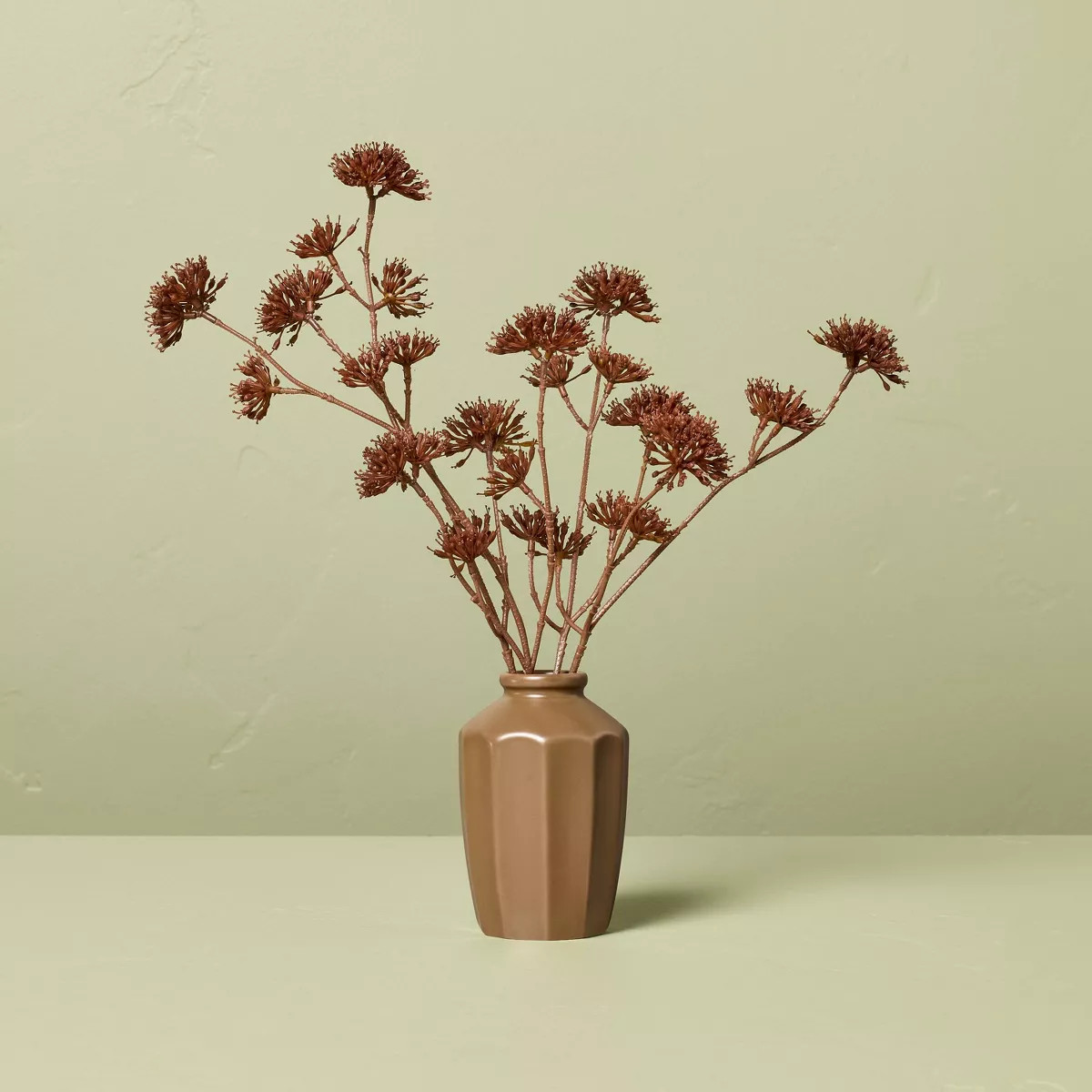 11.5" Eucalyptus Seed Artificial Fall Arrangement - Hearth & Hand™ with Magnolia | Target