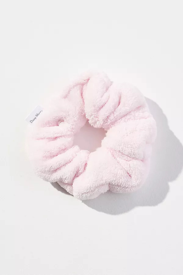 Dewy Hours Waterlock Scrunchie By Dewy Hours in Pink | Anthropologie (US)