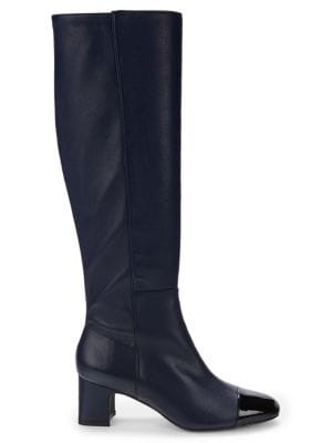 Milla Cap Toe Knee High Boots | Saks Fifth Avenue OFF 5TH
