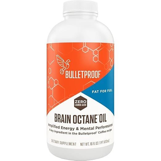 Bulletproof Brain Octane Oil, Reliable and Quick Source of Energy, Ketogenic Diet, More Than Just... | Amazon (US)