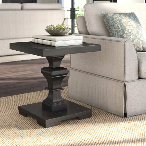 Millis 24'' Tall Pedestal End Table | Wayfair North America