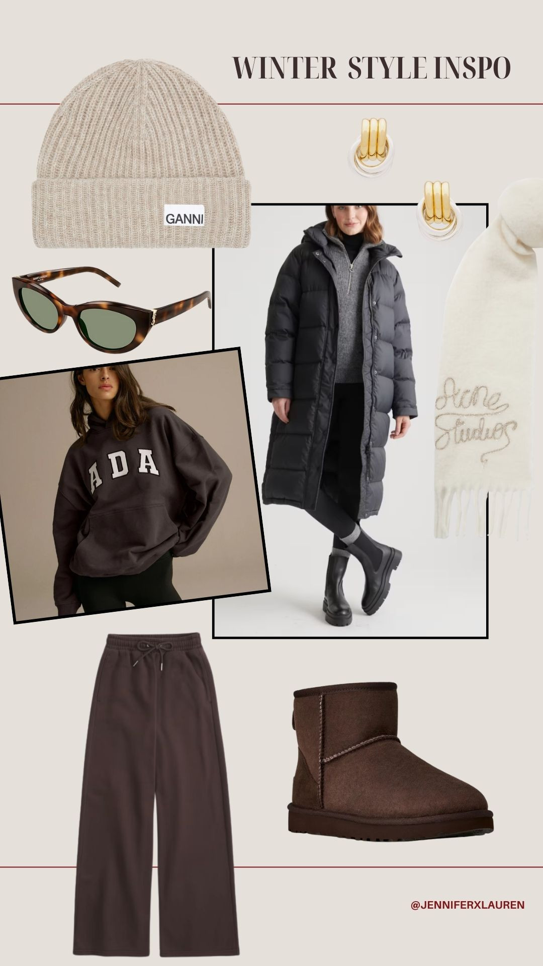 Winter style inspo

adanola outfit, ada outfit, ganni beanie, aritzia outfit, uggs boots, sunglasses
 

 #LTKdayinmylife #LTKFindsUnder50 #LTKFindsUnder100