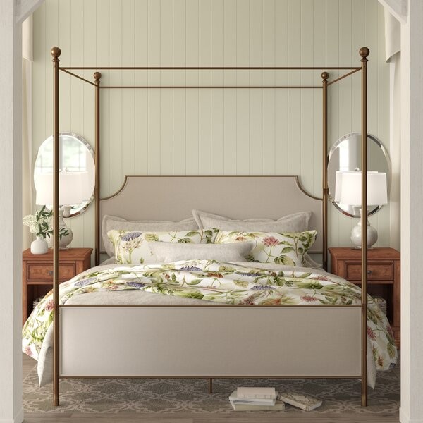 Alexandra Low Profile Canopy Bed | Wayfair North America