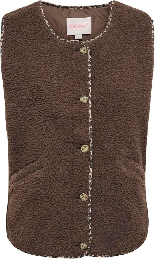 ONLY Damen Onlbaby Teddy Vest Pnt Onlbaby Teddy Vest Pnt (1er Pack) | Amazon (DE)
