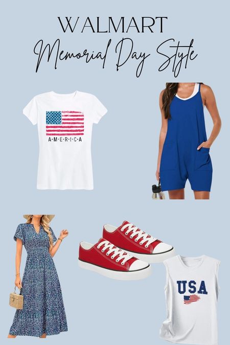 Walmart coming through with some cute Memorial Day outfit options! 

#LTKsalealert #LTKSeasonal #LTKstyletip