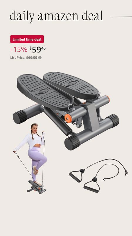 Daily Amazon deal: stair stepper with resistance bands 


Amazon finds / Amazon deals / workout / fitness / fitness equipment/ home gym / weight loss 

#LTKSaleAlert #LTKActive #LTKHome