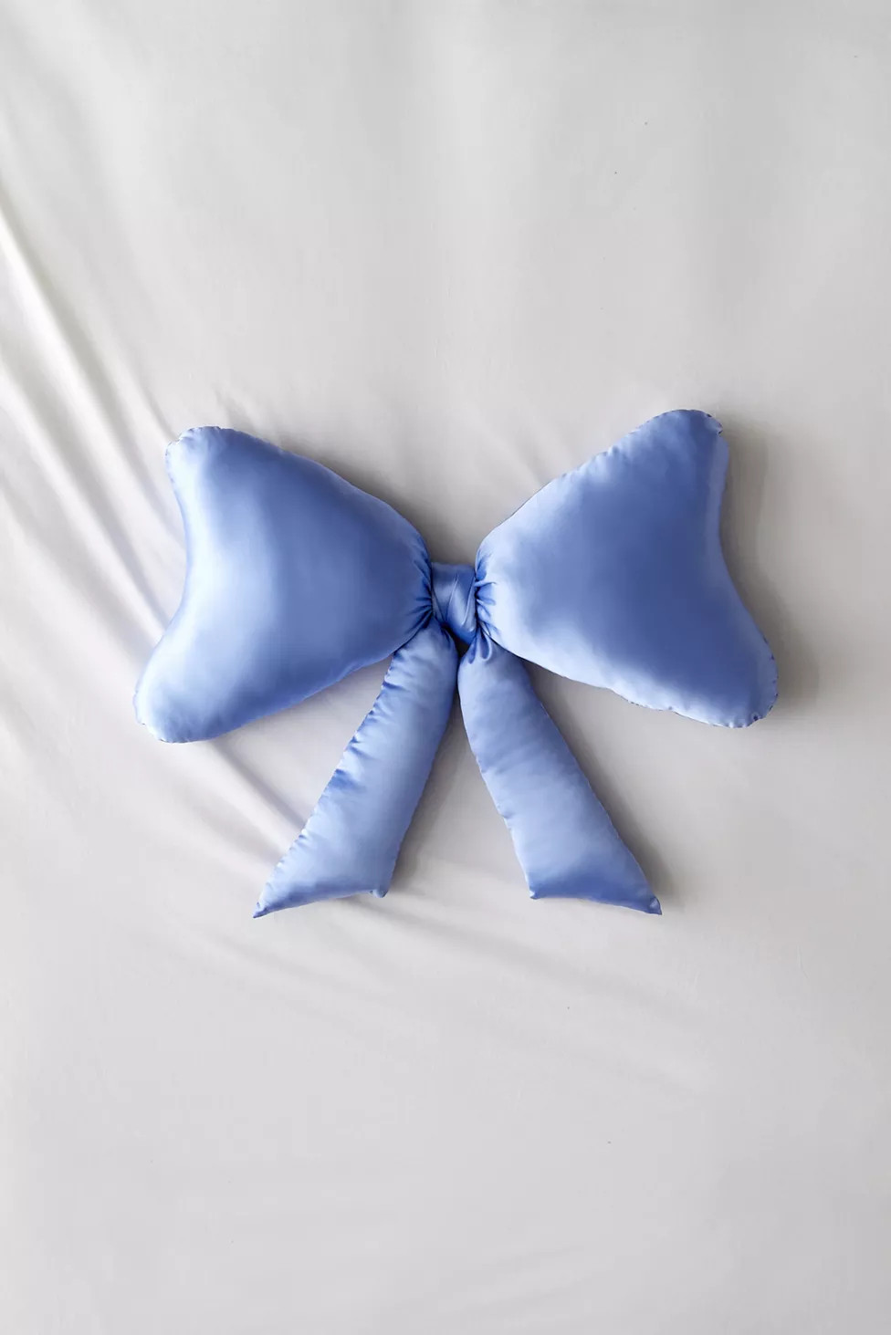 Big Bow Satin Throw Pillow | Urban Outfitters (US and RoW)