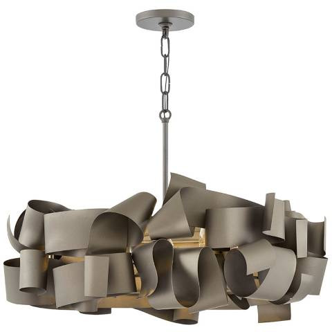 Hinkley Delfina 26" Wide Metallic Matte Bronze Modern Chandelier | Lamps Plus