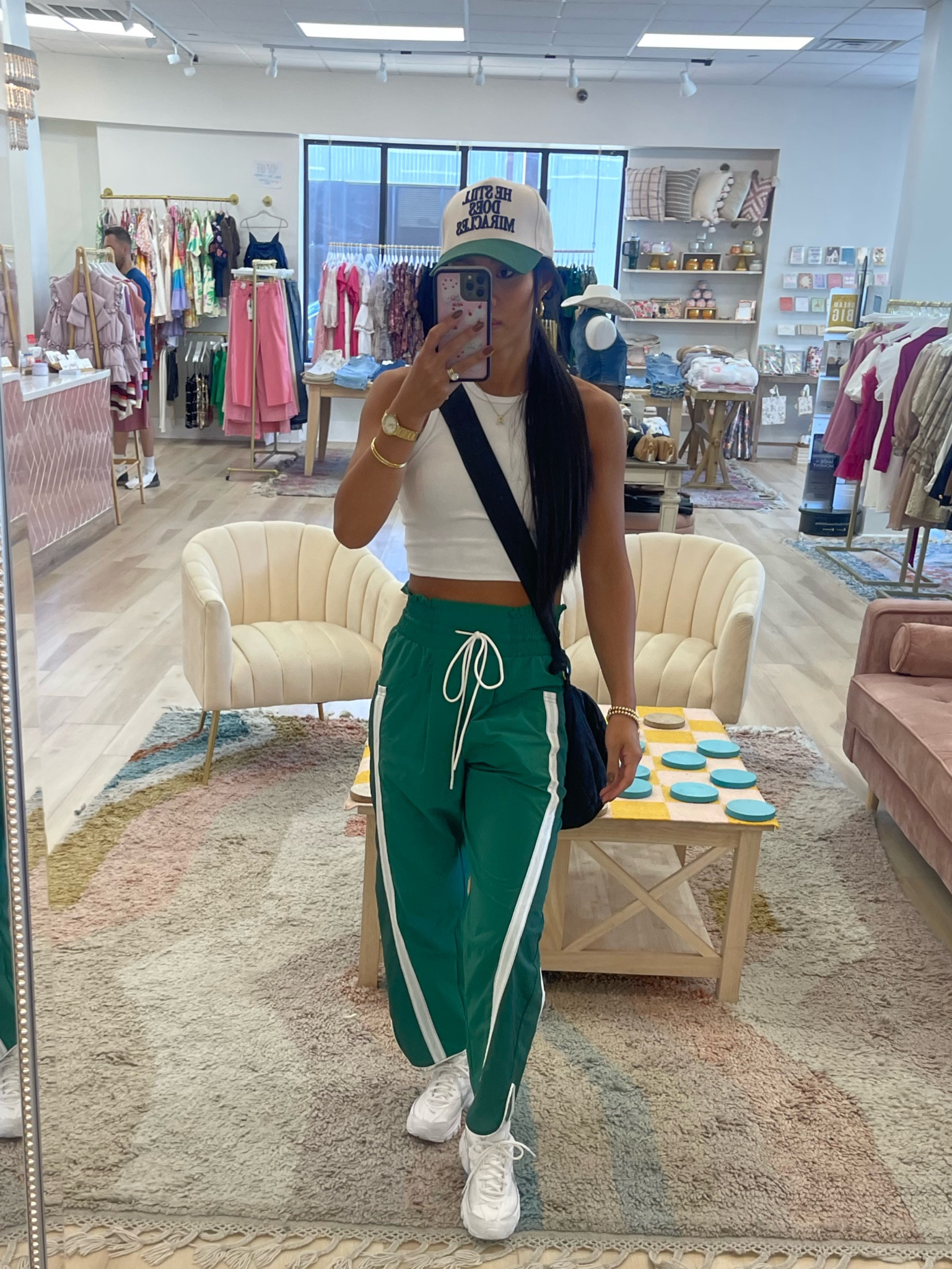 Barrel style track pants?! Yes, please! #freepeople #trackpant #trendalert #itgirl #fall2024fashion #truckerhat

#LTKFallSale #LTKFindsUnder100 #LTKShoeCrush