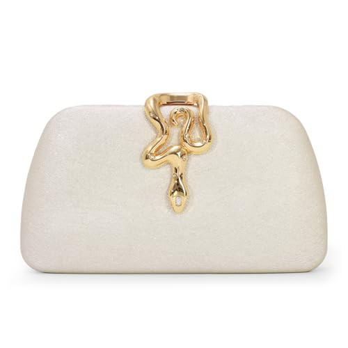 Emprier Clutch Purse for Women Glitter Evening Bags With Chain,for Party Prom Cocktail Wedding | Amazon (US)