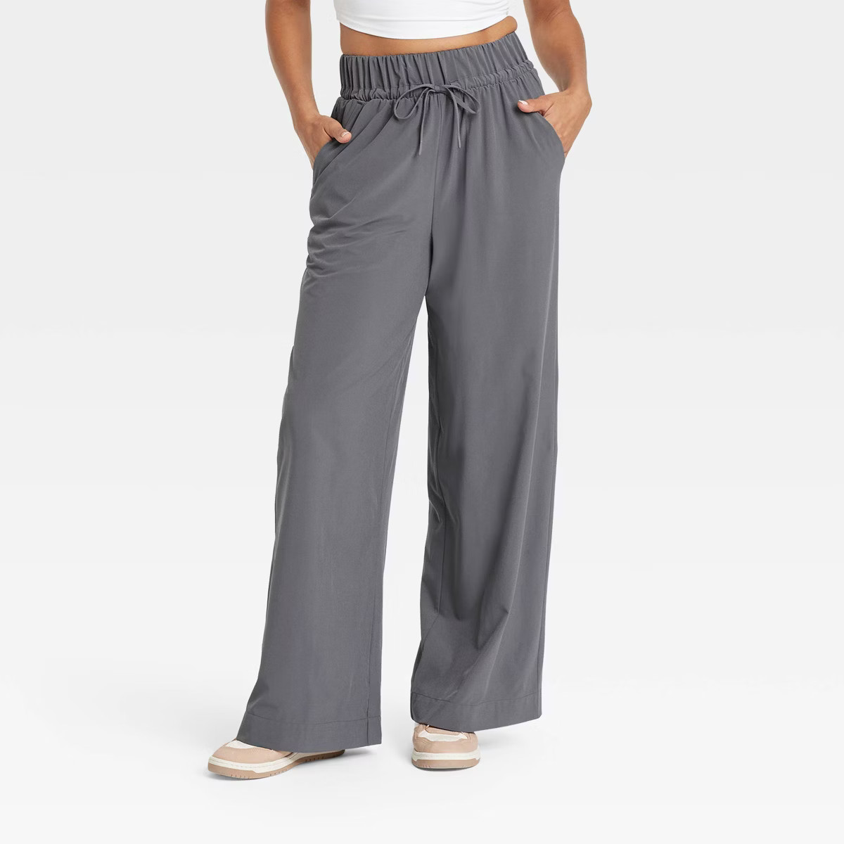 Women's Active Light High-Rise Wide Leg Pants - All In Motion™ | Target