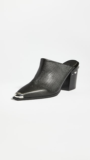 QO Block Heel Mule Pumps | Shopbop