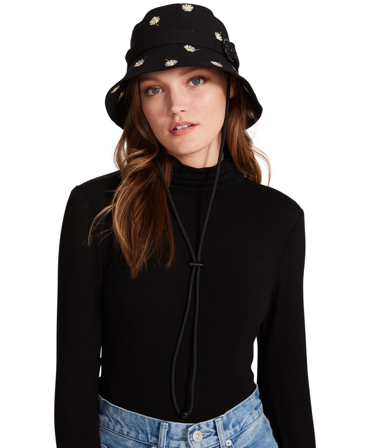 Steve Madden Embroidered Daisy Bucket Hat | Macys (US)