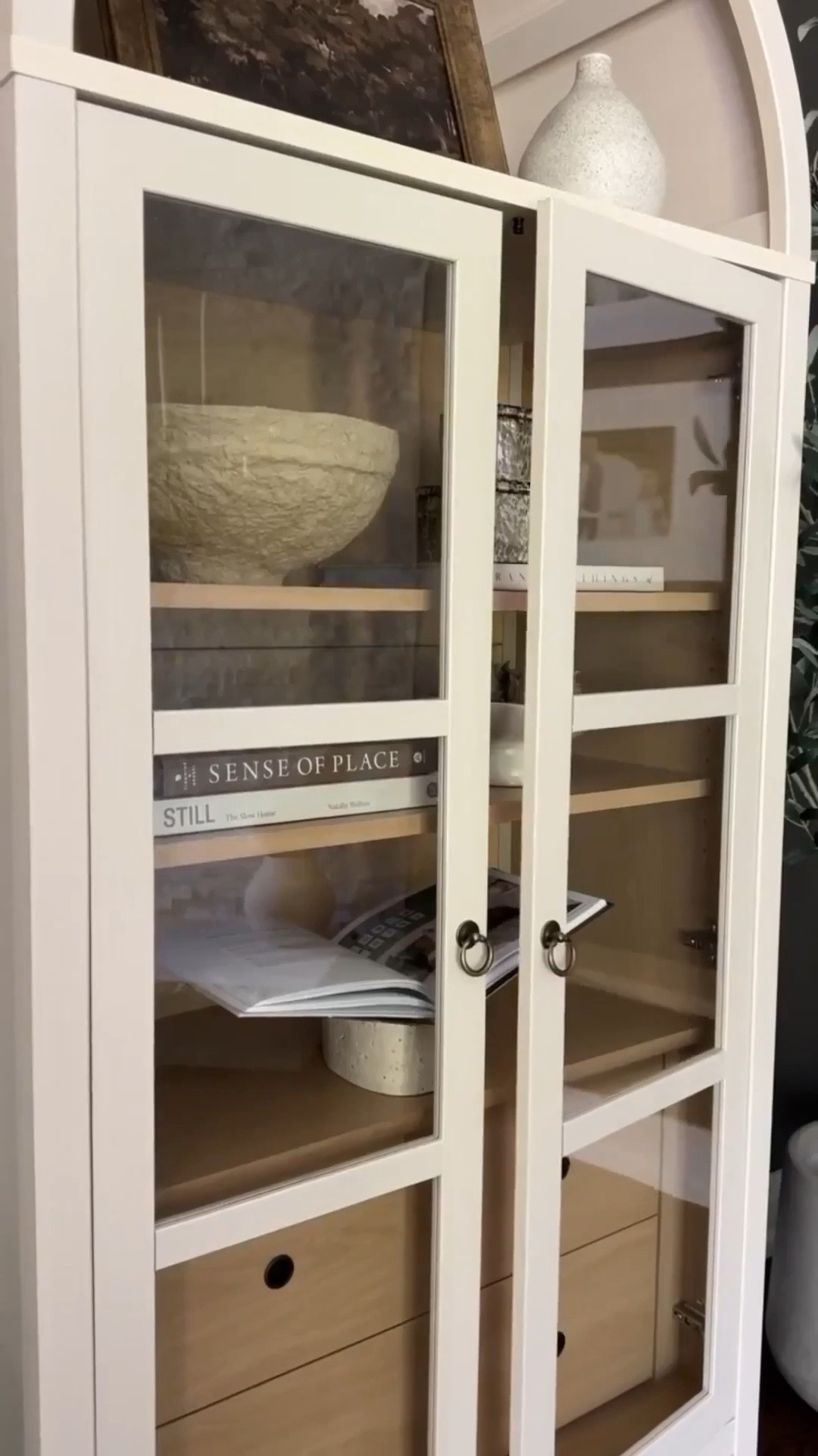 The prettiest white oak arched storage display cabinet! Pieces like this are my absolute favorite—beautiful and functional! The best part is it’s affordable and on Amazon! 

#LTKSaleAlert #LTKHome